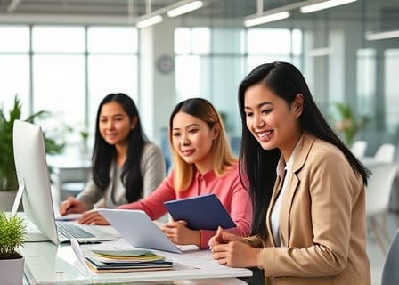 Recruitment support team guiding a healthcare hiring programme