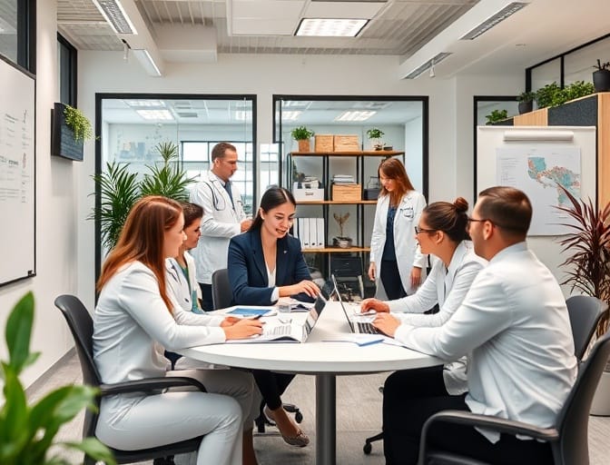Integrated team of migration agents, healthcare recruiters and relocation specialists