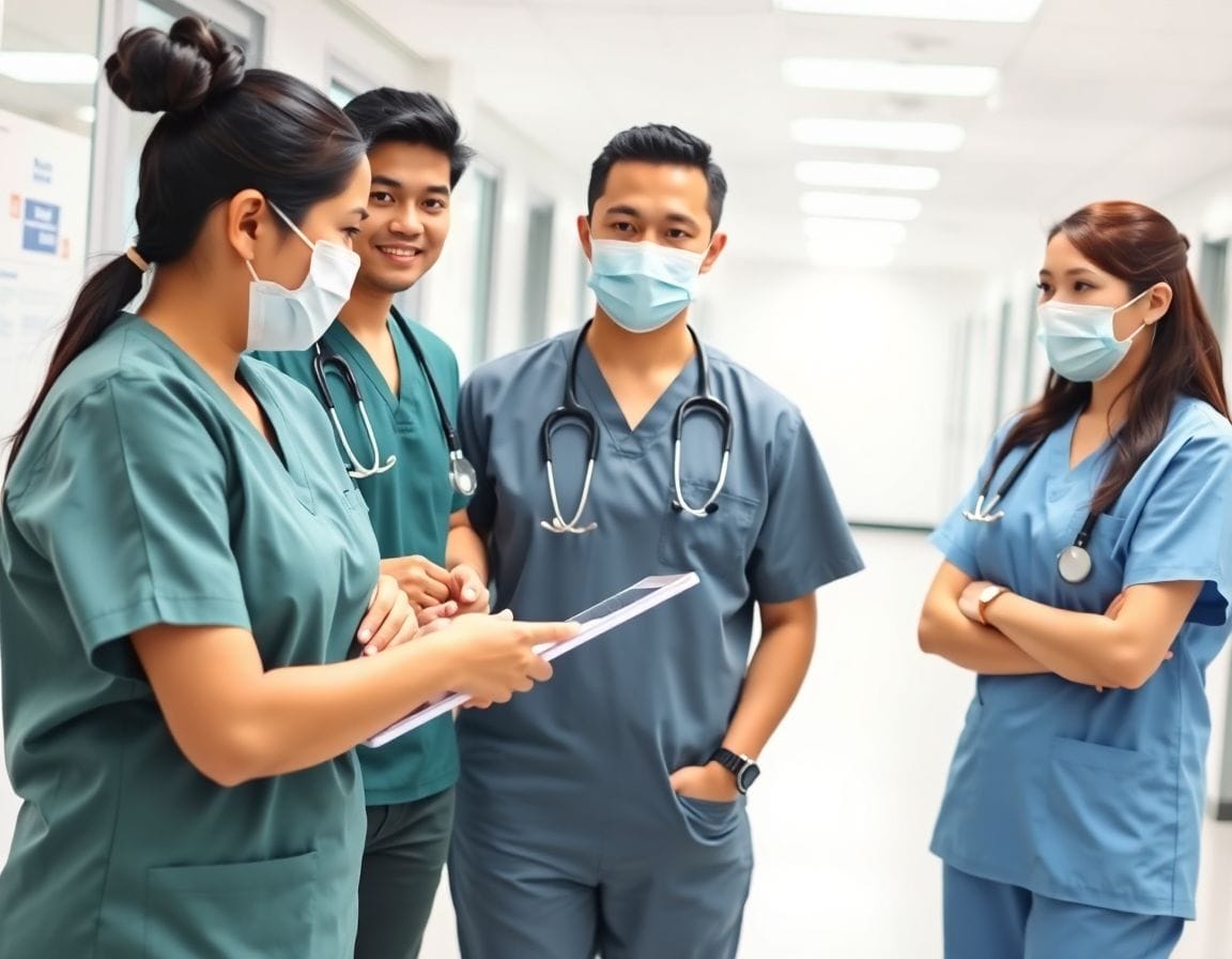 Filipino healthcare professionals preparing for Australian placements
